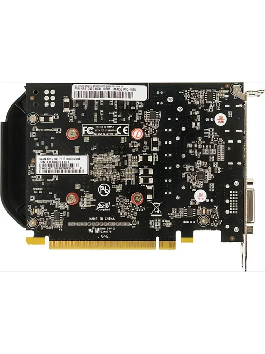 Palit Видеокарта для ПК NVIDIA GeForce GTX1050Ti StormX 4G, 4 г, фото 6