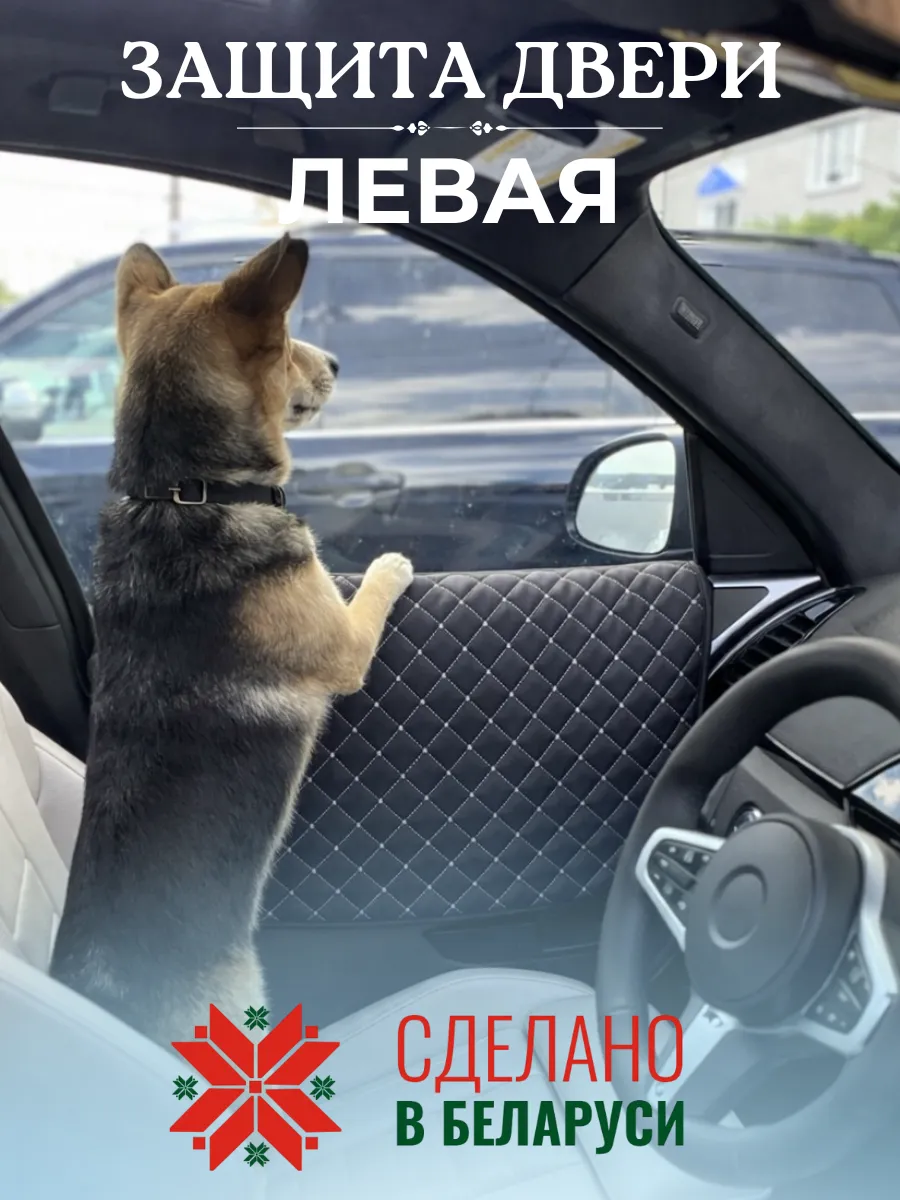 Защита двери автомобиля от собаки