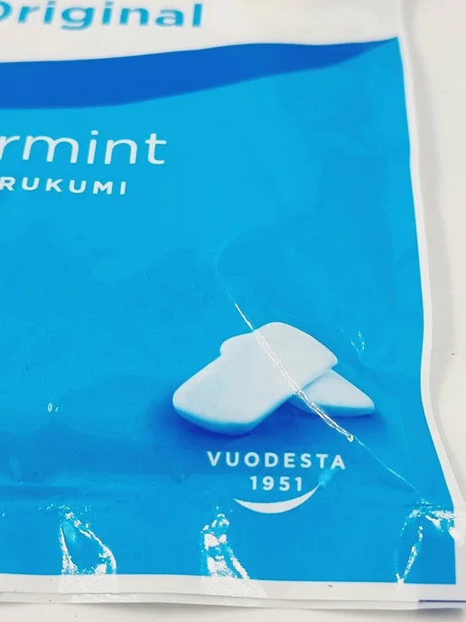 Жевательная резинка Jenkki Original Peppermint 100 г, 100 г, фото 4
