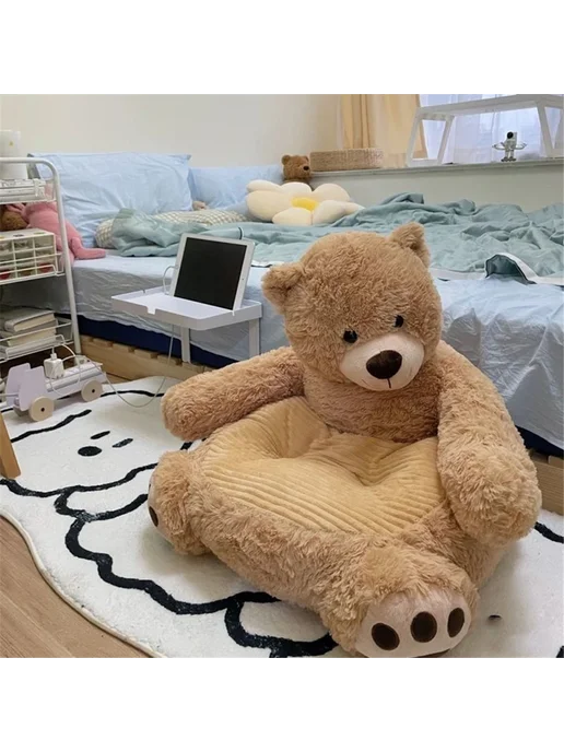 Диван детский 50х45х50 см коричневый, 45x50 см, фото 8