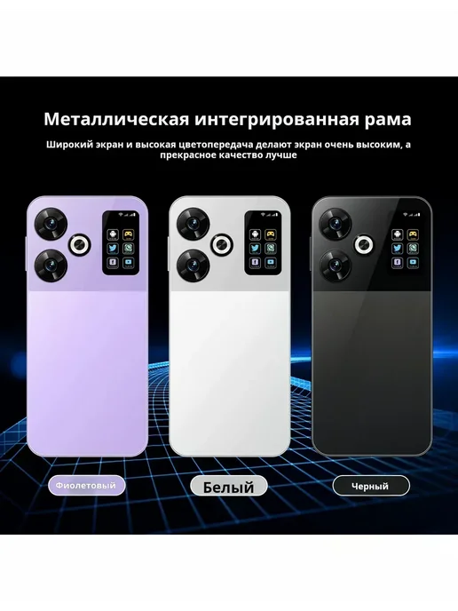 Смартфон YFQTXLW M6 Pro 6/256 ГБ, черный, фото 3