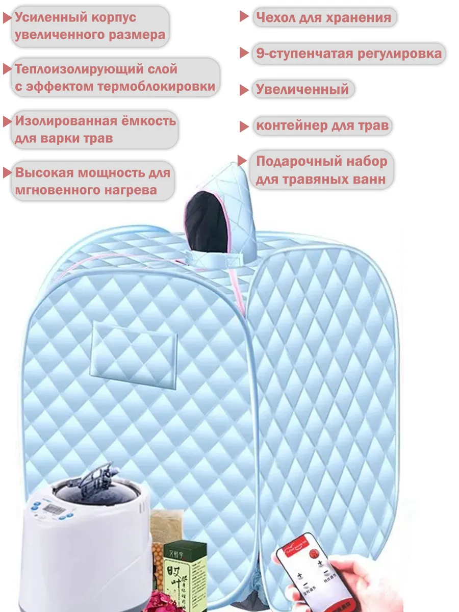 Портативная паровая сауна