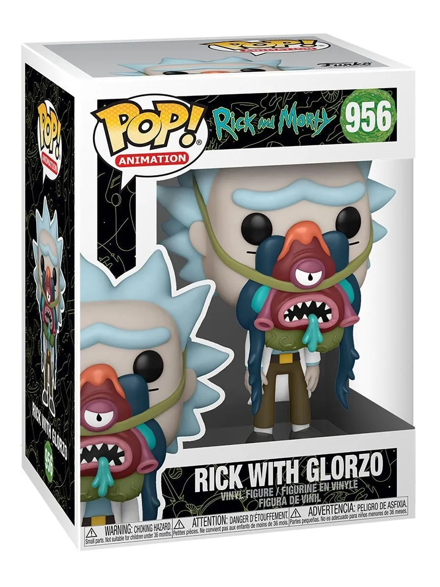 Фигурка Funko POP! Animation Rick & Morty Rick w/ Glorzo