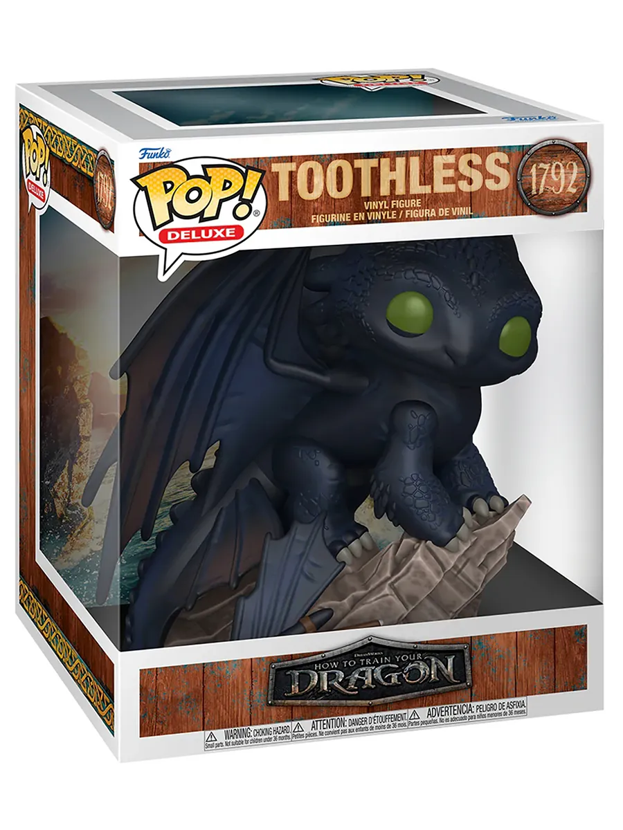 Фигурка Funko POP! Deluxe How to Train Your Dragon Toothless