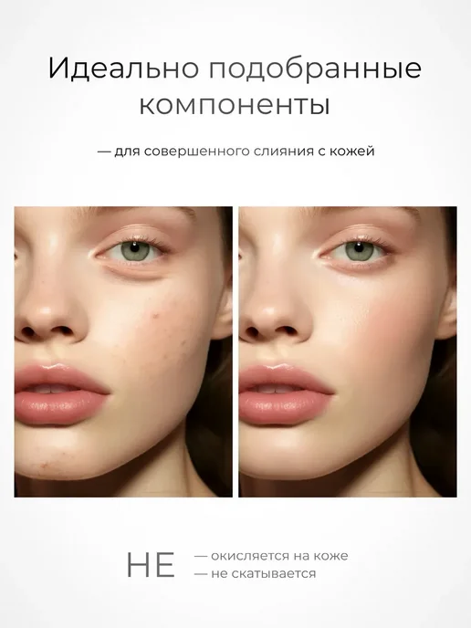 Fit Colors Тональный крем для лица тон 1 набор 2 шт, бежевый, фото 2