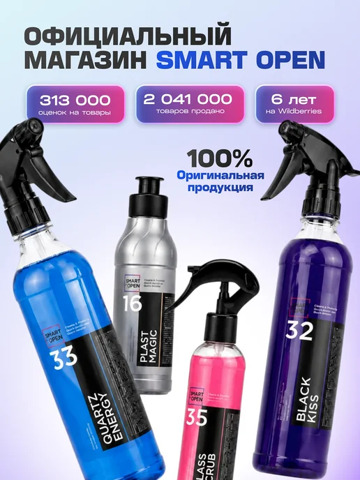 Smart Open Щетка для колес автомобиля, черный, фото 7