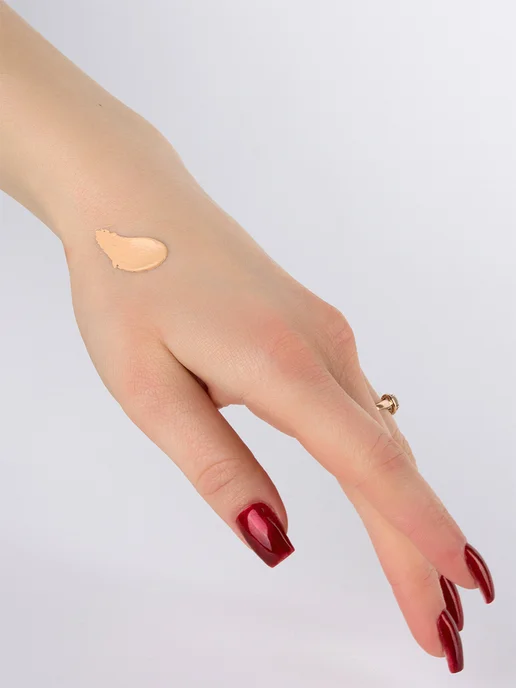 TF COSMETICS Тональный крем для лица матирующий, тон 904 кремово-бежевый, бежевый, фото 7