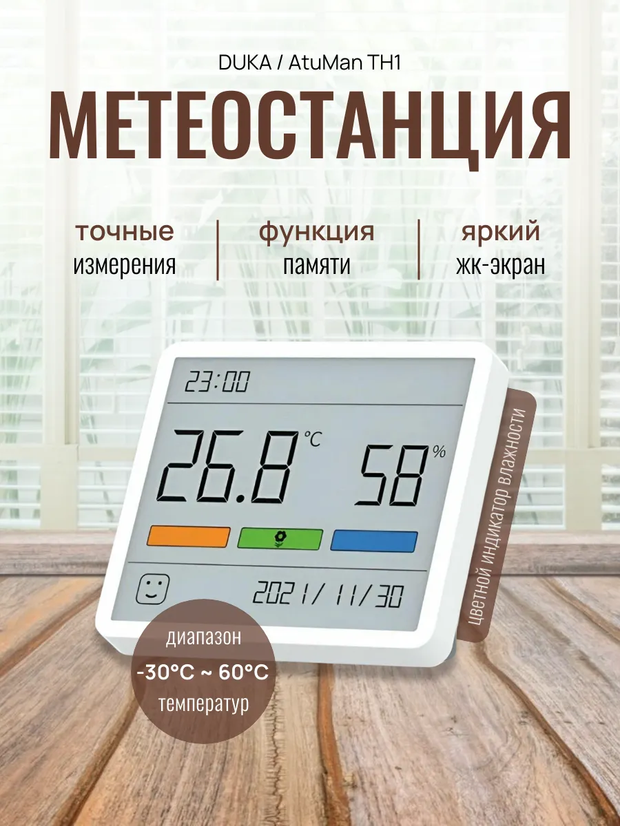 Метеостанция домашняя AtuMan