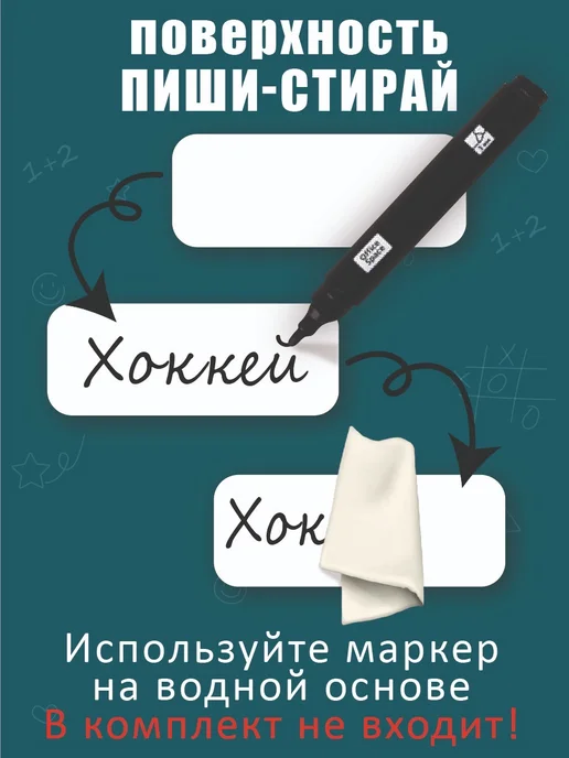 Не по годам Расписание уроков "Майнкрафт" - многоразовое, настенное, синий, фото 8