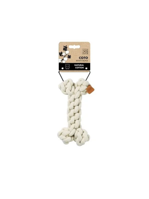 M-PETS Игрушка для собак СОТО BONE косточка 19 см, белый, фото 2