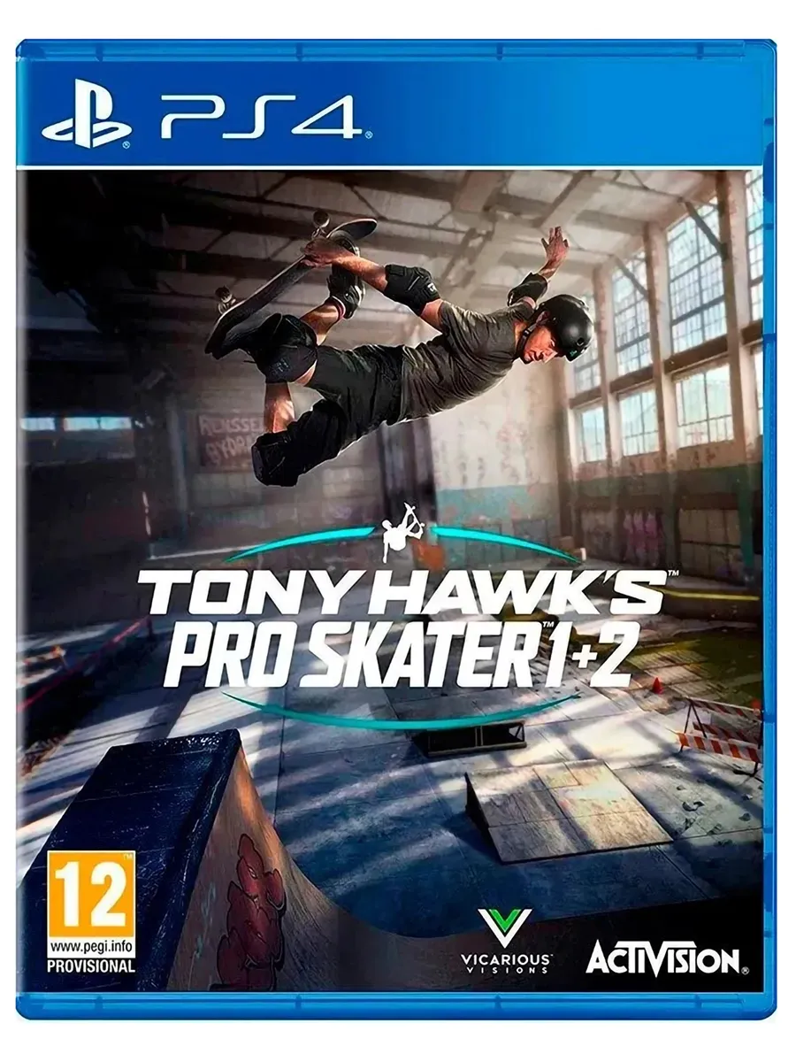 Tony Hawk's Pro Skater 1 & 2 /PS4 (Английская версия)