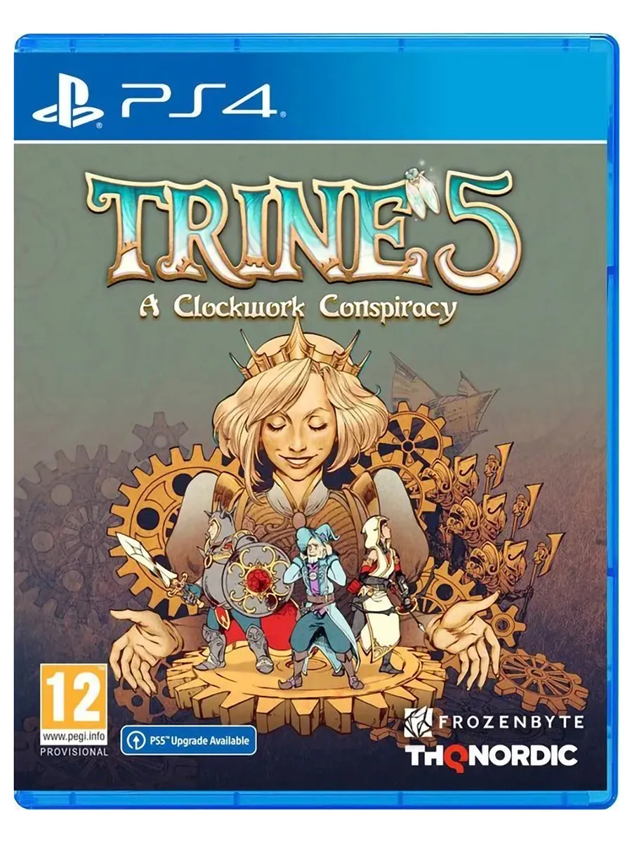 Trine 5: A Clockwork Conspiracy /PS4 (Русские субтитры)