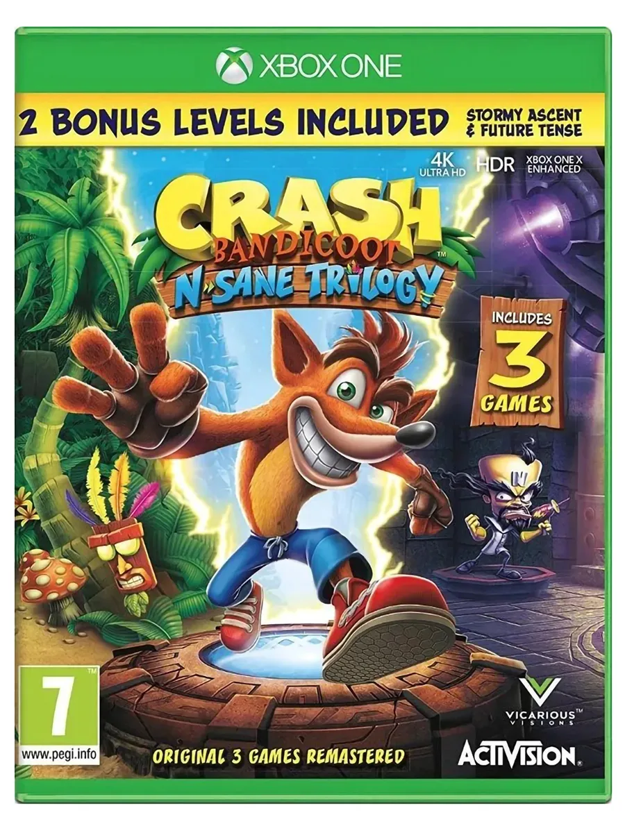 Crash Bandicoot N. Sane Trilogy /Xbox One Англ верс