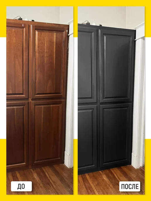 WALNUT Акриловая краска для мебели без запаха и грунтовки, серый, фото 10