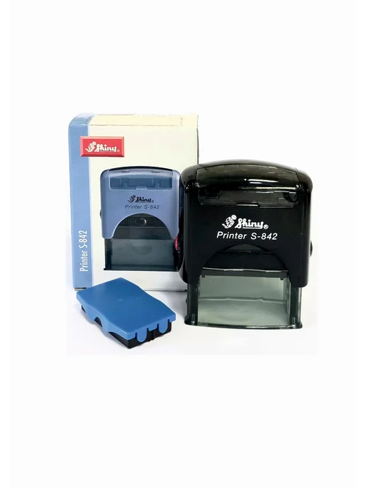 Shiny Printer S-842 Автоматическая оснастка для штампа, черный, фото 2