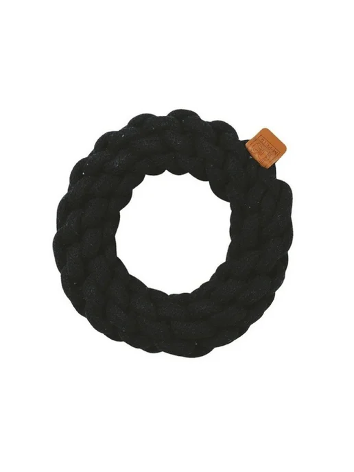 M-PETS Игрушка для собак Ring СОТО кольцо 18 см, черный, фото 2