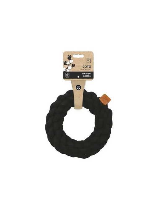 M-PETS Игрушка для собак Ring СОТО кольцо 18 см, черный, фото 3