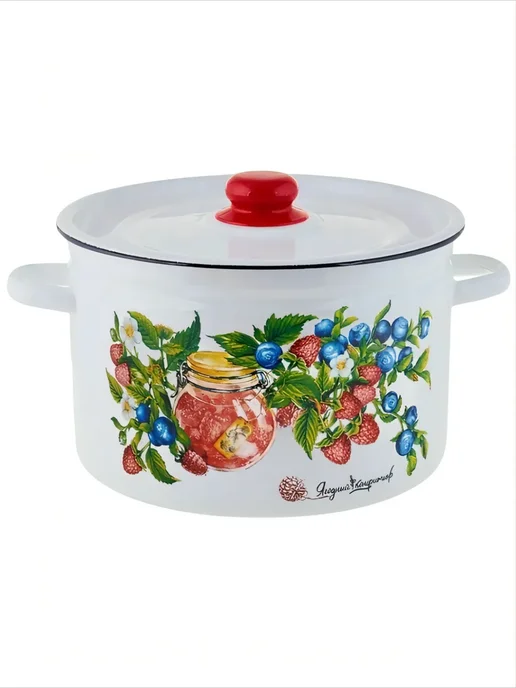 Appetite Кастрюля эмалированная Конфитюр 1с200с Объем-9л, 9 л, фото 2