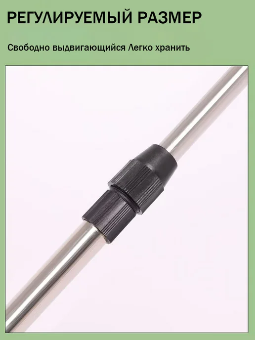 Стойки для палатки и тента телескопические Серебро 2.1 м, 2,1 м, фото 5