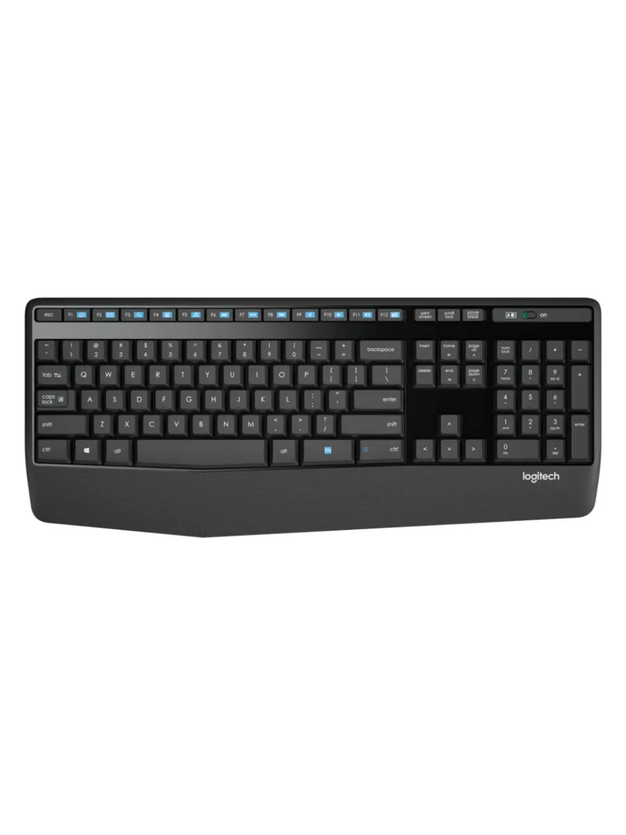 Logitech Комплект мышь+клавиатура Combo MK345 Черный