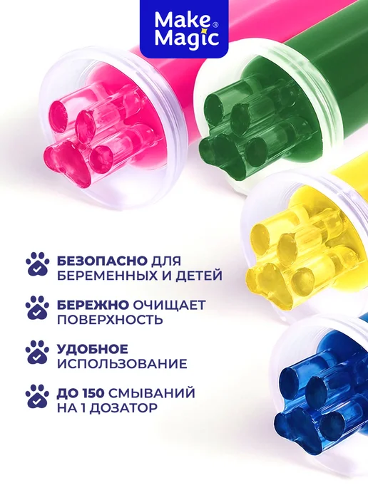 Make magic Гель для унитаза в шприце - ароматизатор освежитель в туалет, вариант, фото 3