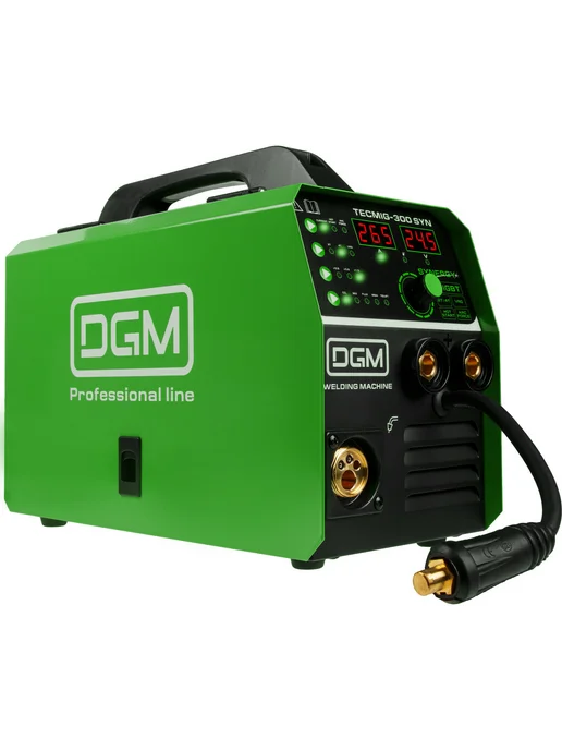 DGM Полуавтомат сварочный инверторный TECMIG-300 SYN DG5822-9, черный, фото 8
