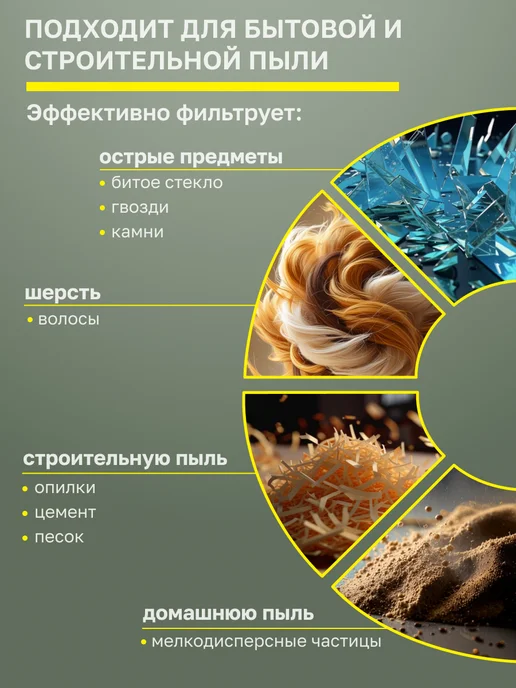 Karcher Мешки для пылесоса Керхер WD3 WD2 Plus, вариант, фото 6