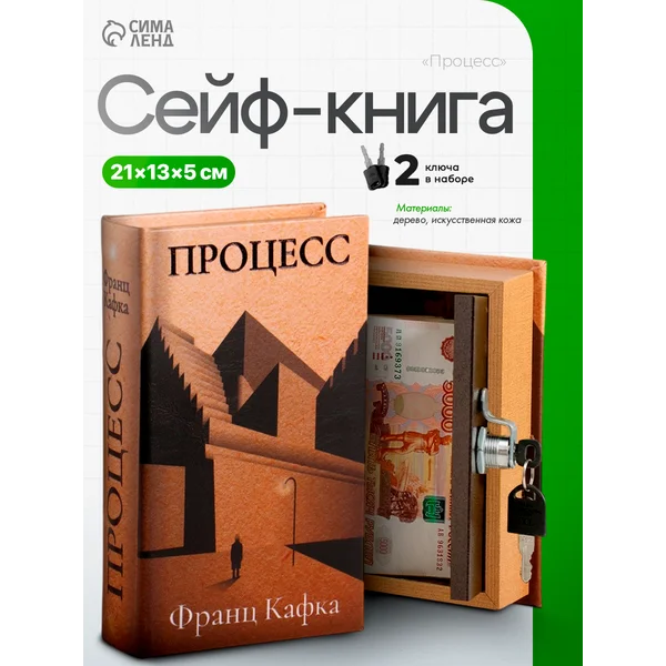 Книга-сейф Процесс