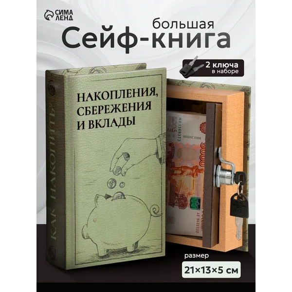 Книга-сейф Накопления