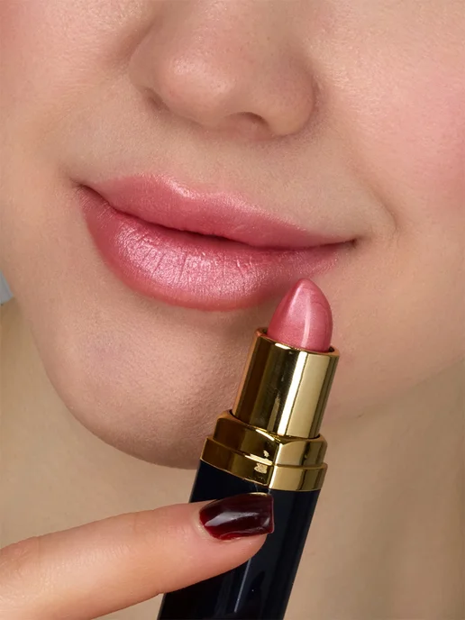 TF COSMETICS Губная помада перламутровая, тон 23 темно розовая, тон 62, розовый, фото 7