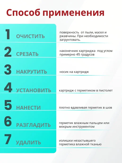 Akfix Акриловый герметик универсальный AC605, 310 мл,белый, 310 мл, фото 5