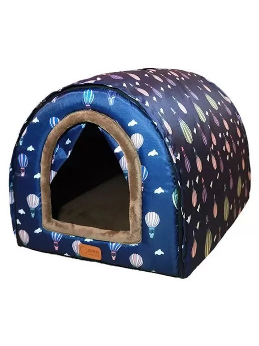 Дом для кошек и собак + дверная занавеска 45x37x32 Yilu (Кит…, вариант, фото 3