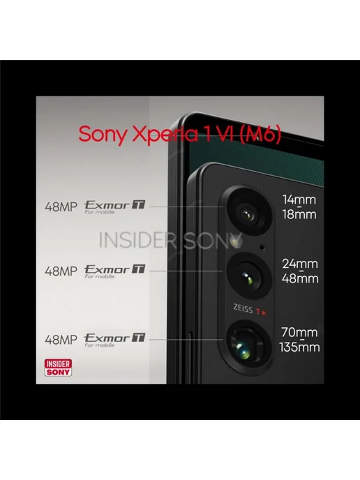 Смартфон Sony Xperia 1VI 12/256 ГБ, черный, фото 6