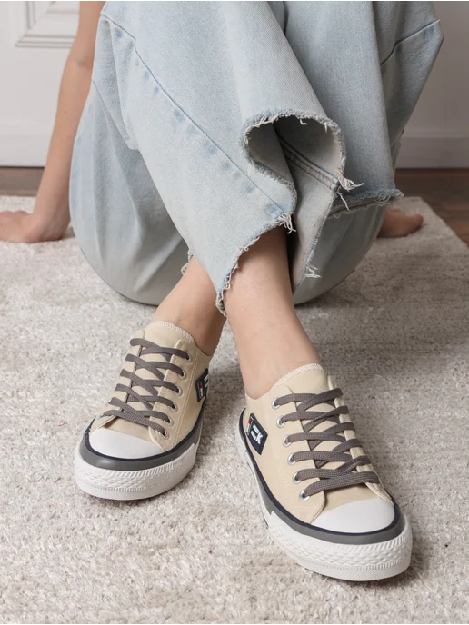 ZM shoes Тканевые кеды текстильные, белый, фото 6