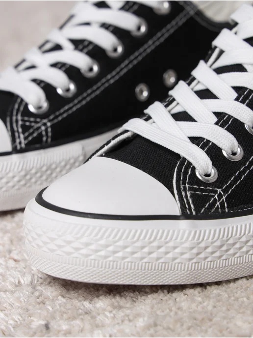 ZM shoes Тканевые кеды текстильные, черный, фото 8