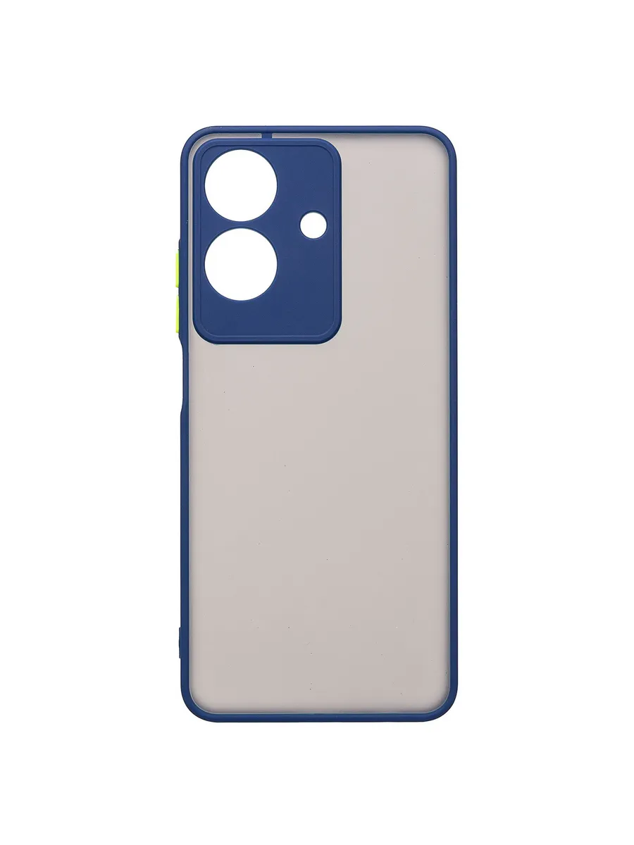 Чехол Realme Note 60 (RMX3933), 60x (RMX3938) пластик Promise mobile. Цвет темно-синий.