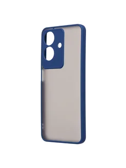 Чехол Realme Note 60 (RMX3933), 60x (RMX3938) пластик Promise mobile. Цвет темно-синий. Вид 2.