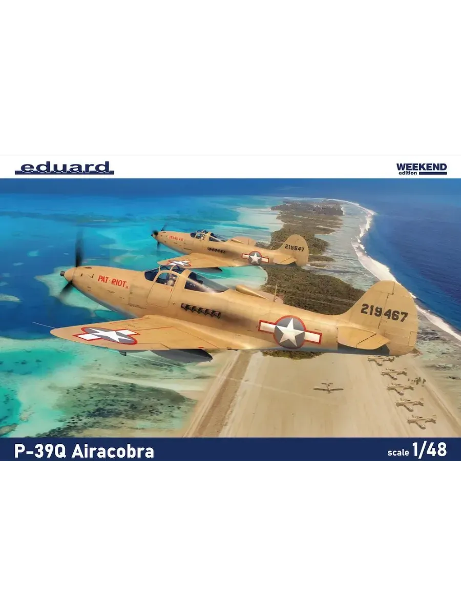 Сборная модель 1/48 Bell P-39Q Airacobra (Eduard) 8470
