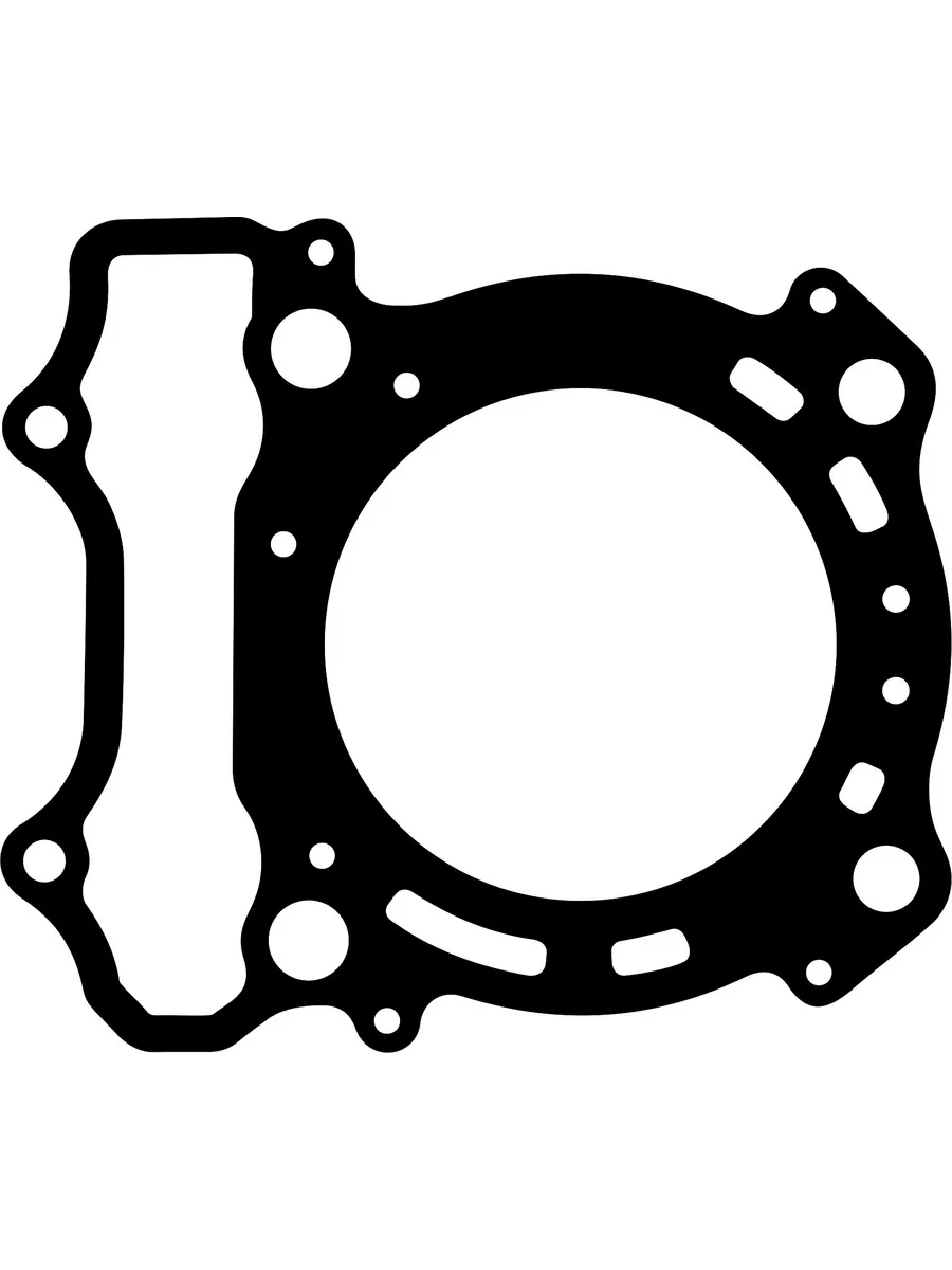Прокладка ГБЦ для мотоциклов Yamaha WR250F, YZ250F d 78 мм