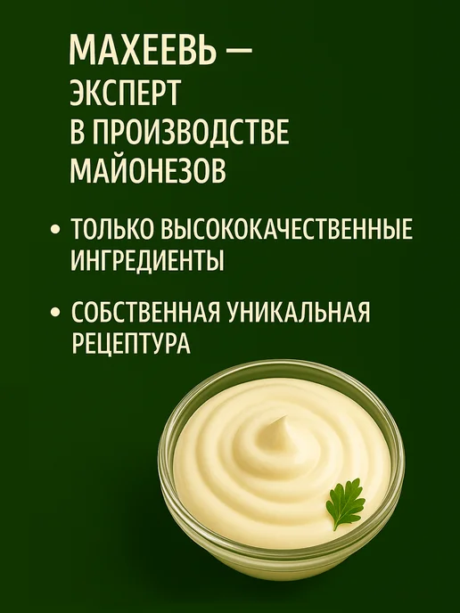 МахеевЪ Майонез оливковый, 800 мл, 2 шт, 800 мл, 2 шт, фото 2