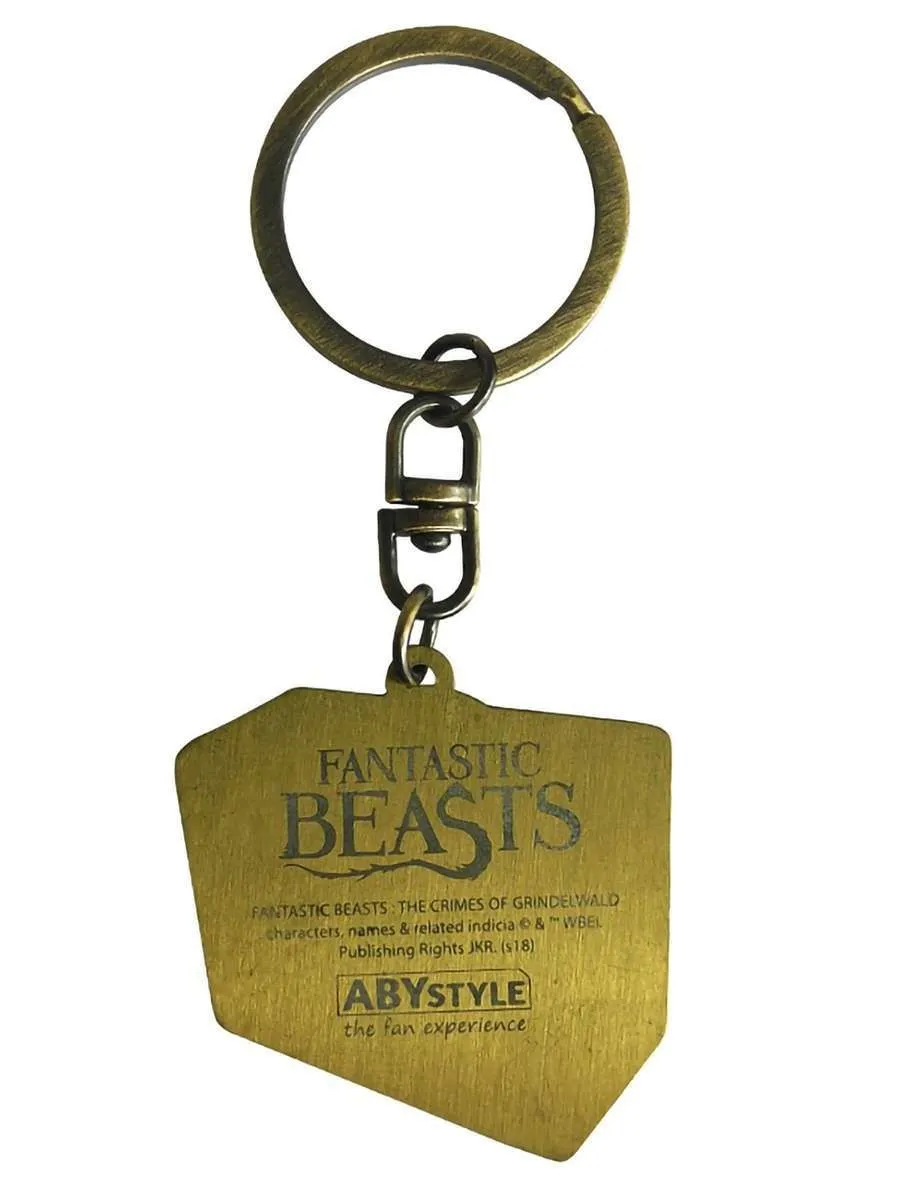 Брелок ABYstyle Fantastic Beasts Keychain Newts suitcase