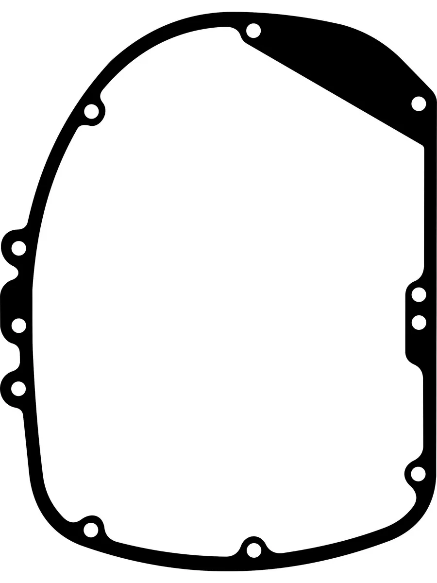 Прокладка КПП для мотоциклов BMW R75/100 (23111338596)