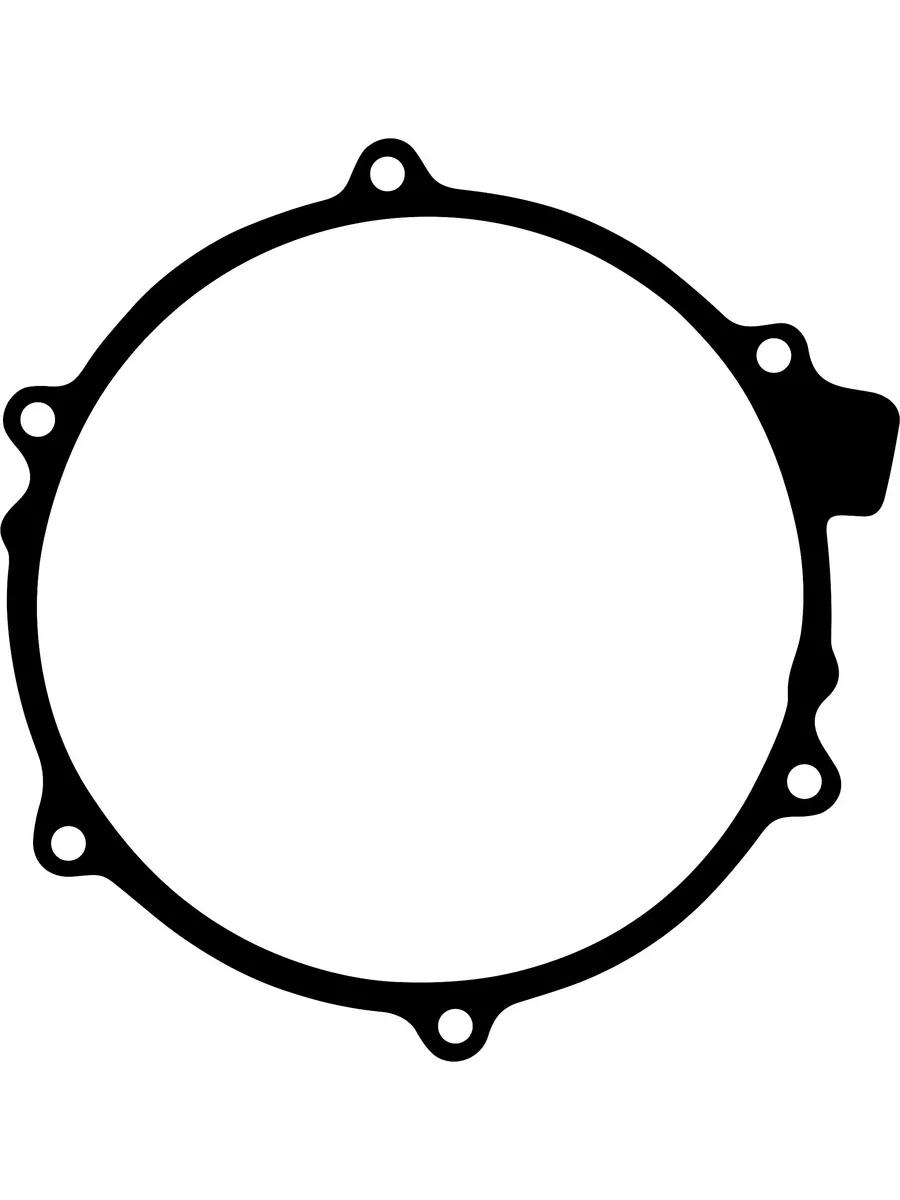 Прокладка генератора для Honda VF700, VF750, VF1000 чер.