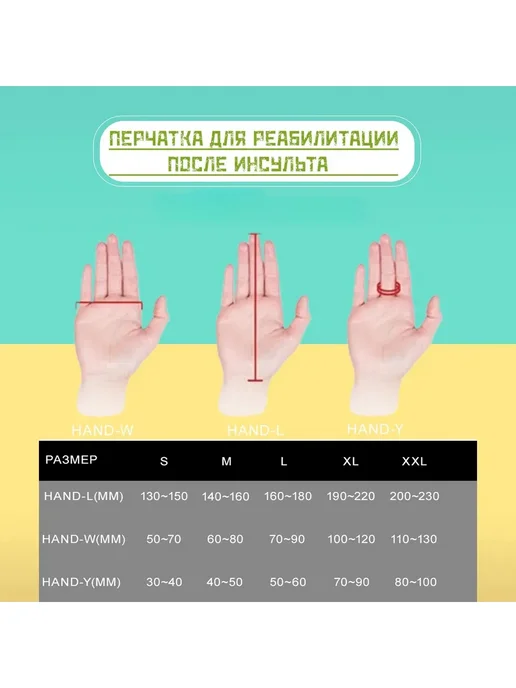 роботизированная перчатка для реабилитации правая,XL, вариант, фото 2