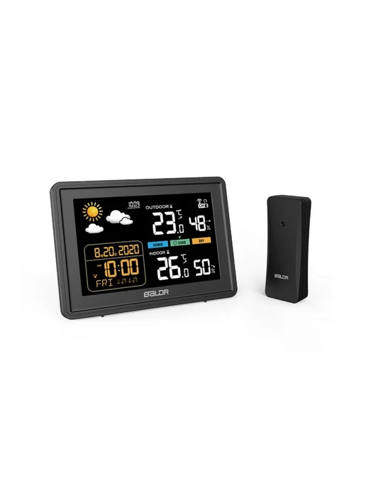 BALDR Метеостанция B0359WST2H2PR-BLACK, черный, фото 4