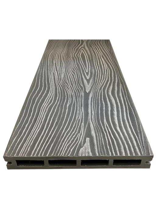 Altay Decking Террасная доска ДПК Серый 2000х140х20 мм 2 шт, 140x20 мм, 2 шт, серый, фото 4
