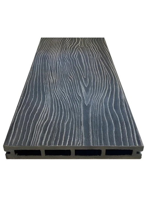 Altay Decking Террасная доска ДПК Венге 3000х140х20 мм 1 шт, 140x20 мм, 1 шт, графит, фото 4
