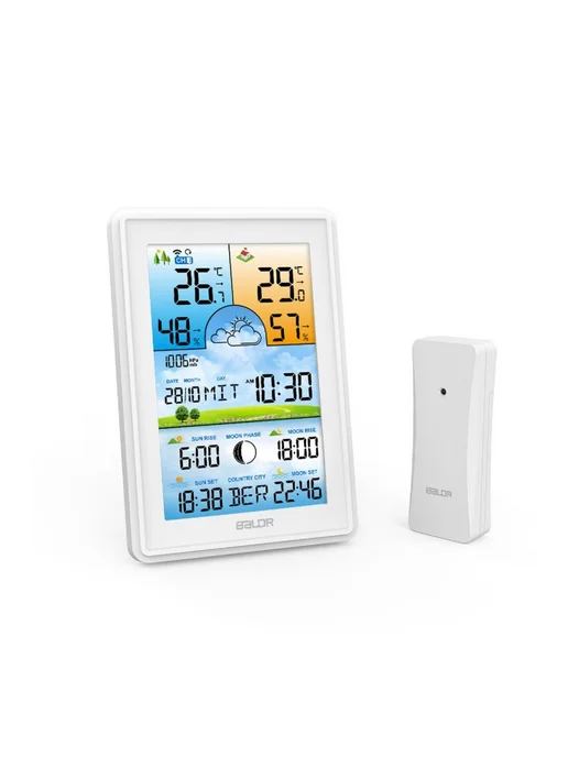 BALDR Метеостанция B0360WST2H2PR-V2-WHITE, белый, фото 2