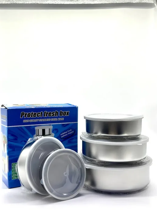 кахо Контейнеры из нержавеющей стали 5шт, 5 шт, фото 6