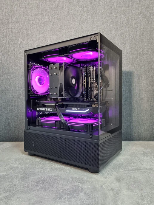 Techno РС Игровой компьютер Intel i5-13400F RTX 5060, черный, фото 8